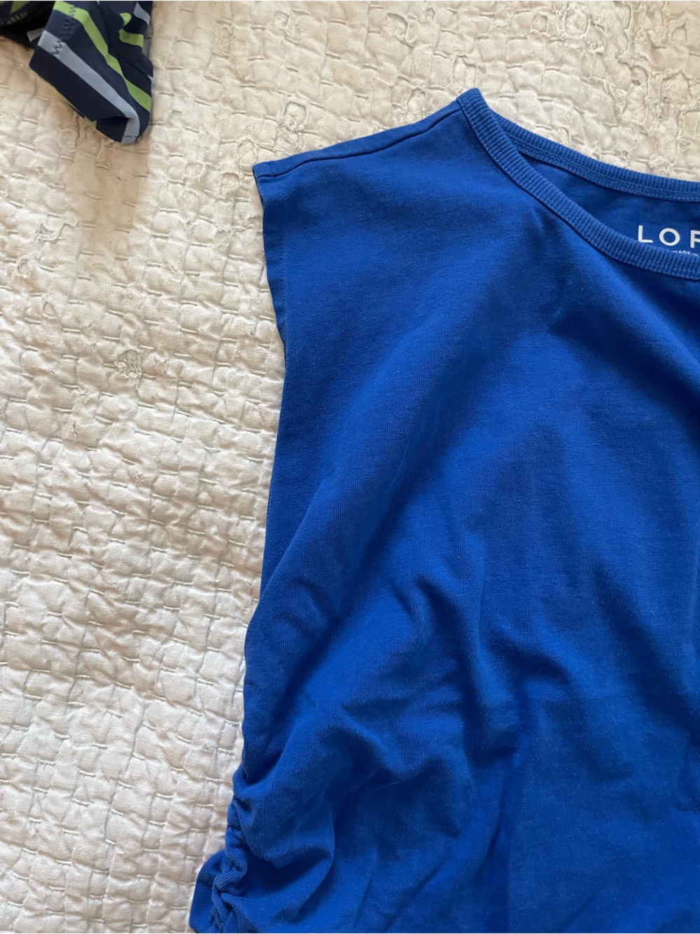 LOFT Ruched Tank Top - Picture 6 of 14